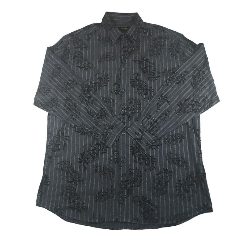 NWT Cultura Paisley Button Down Shirt XXL